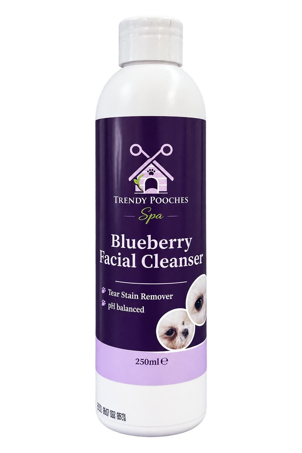 Trendy Pooches Blueberry Facial Spa Cleanser for Dogs